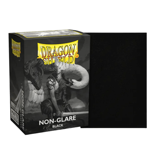 Dragon Shield Matte Non-Glare Black V2 100ct Sleeves image 0